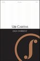 Ubi Caritas SATB choral sheet music cover